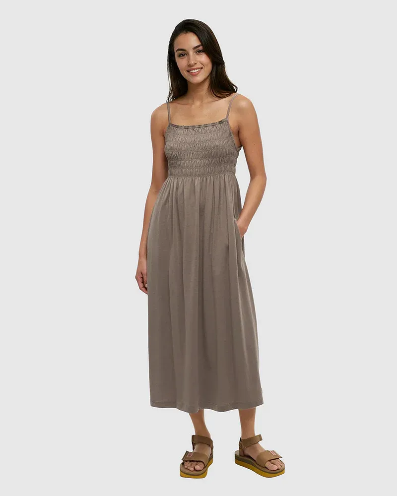 Tentree Women Driftwood Dress - Clay