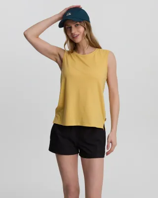 Tentree Women Allenby Tank - Dusk Yellow