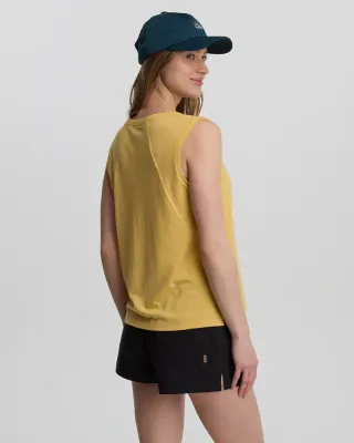 Tentree Women Allenby Tank - Dusk Yellow