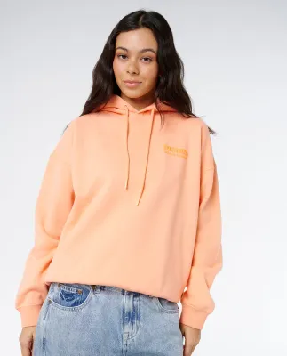 Rip Curl W Surf Puff Relaxed Hood - Papaya