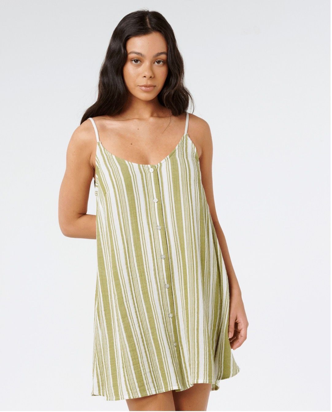 Rip Curl Premium Surf Stripe Cover Up - Olive