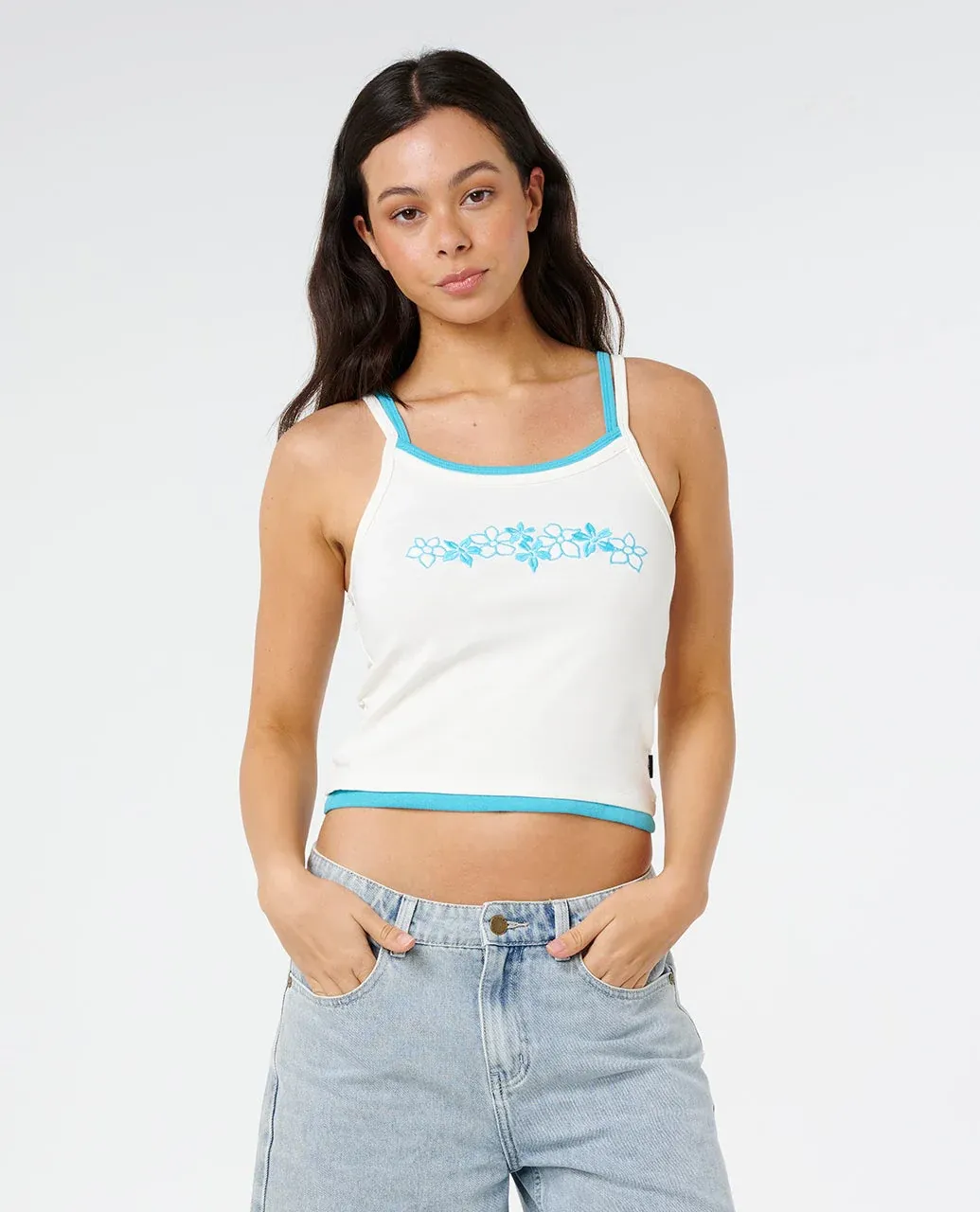 Rip Curl Women Moon Tank - Bone