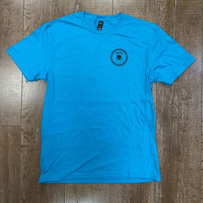 BTU Adult Unisex Octopus SS Tee - Tropical Blue