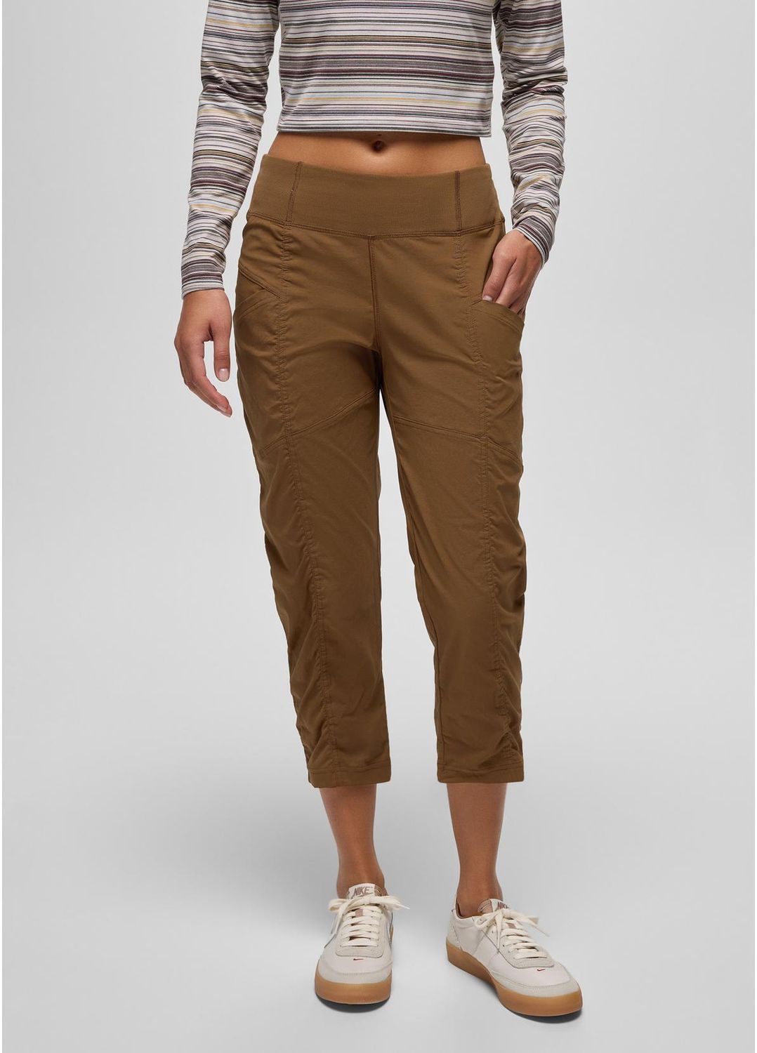Prana Women's  Koen Capri - Sepia