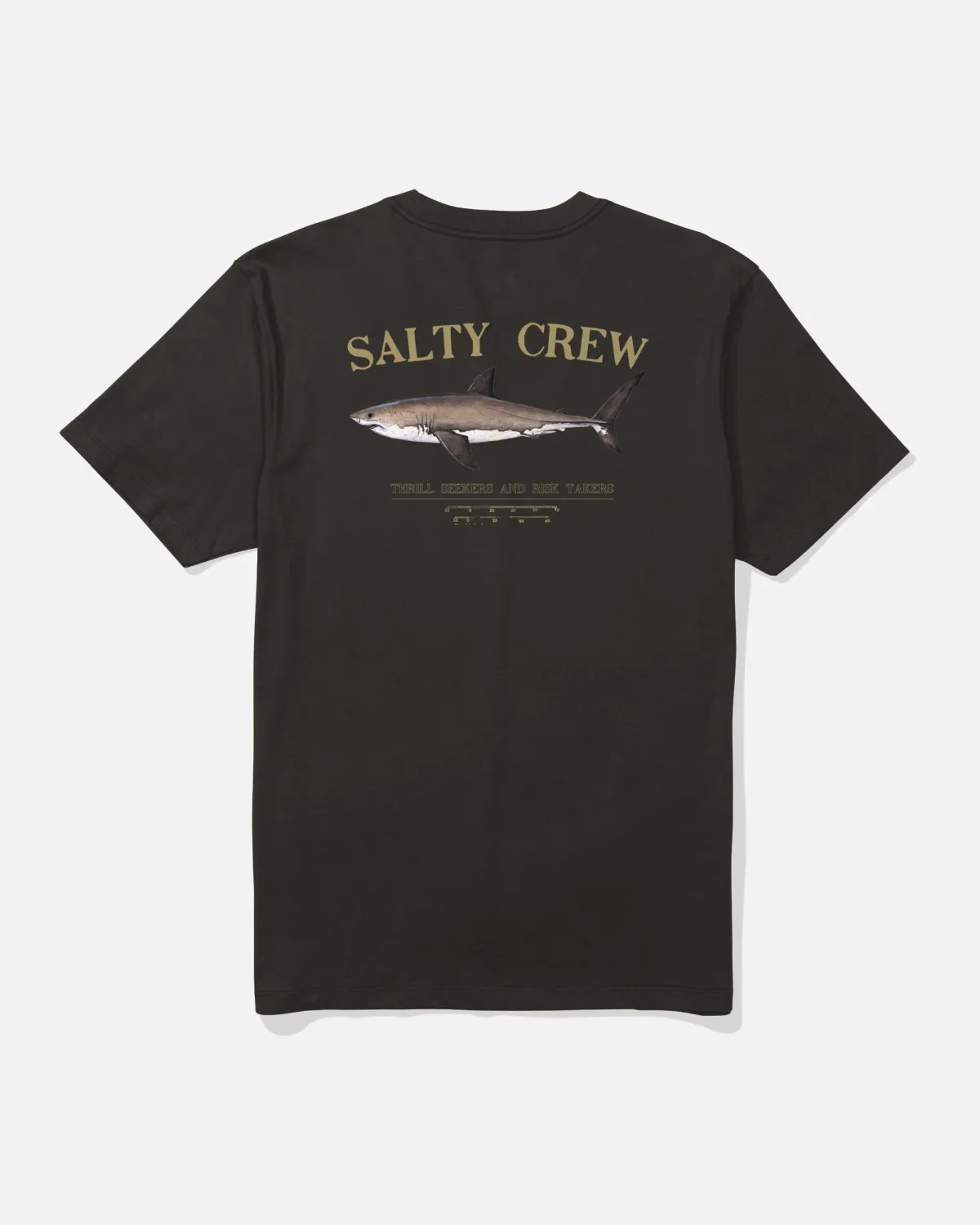 Salty Crew Mens Bruce Crew Tee - Black