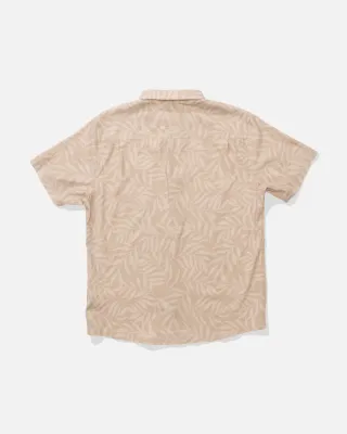 Salty Crew Breezer Perf Button Up - Khaki