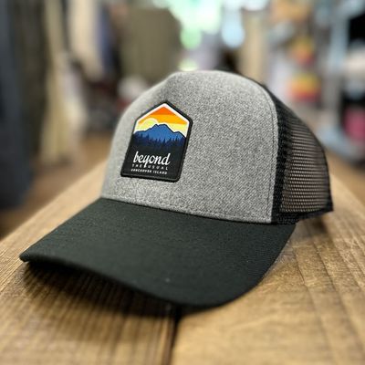 BTU Adjustable Hat Mid Crown Curve Brim 5 Panel - Van Isle