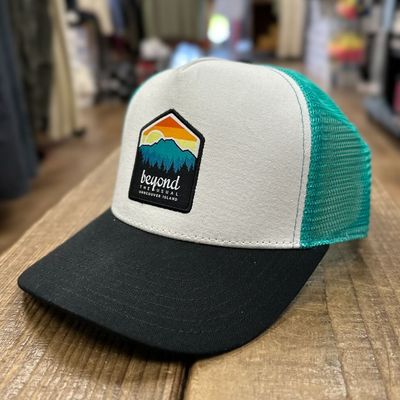 BTU Adjustable Hat Mid Crown Curve Brim 5 Panel - Van Isle