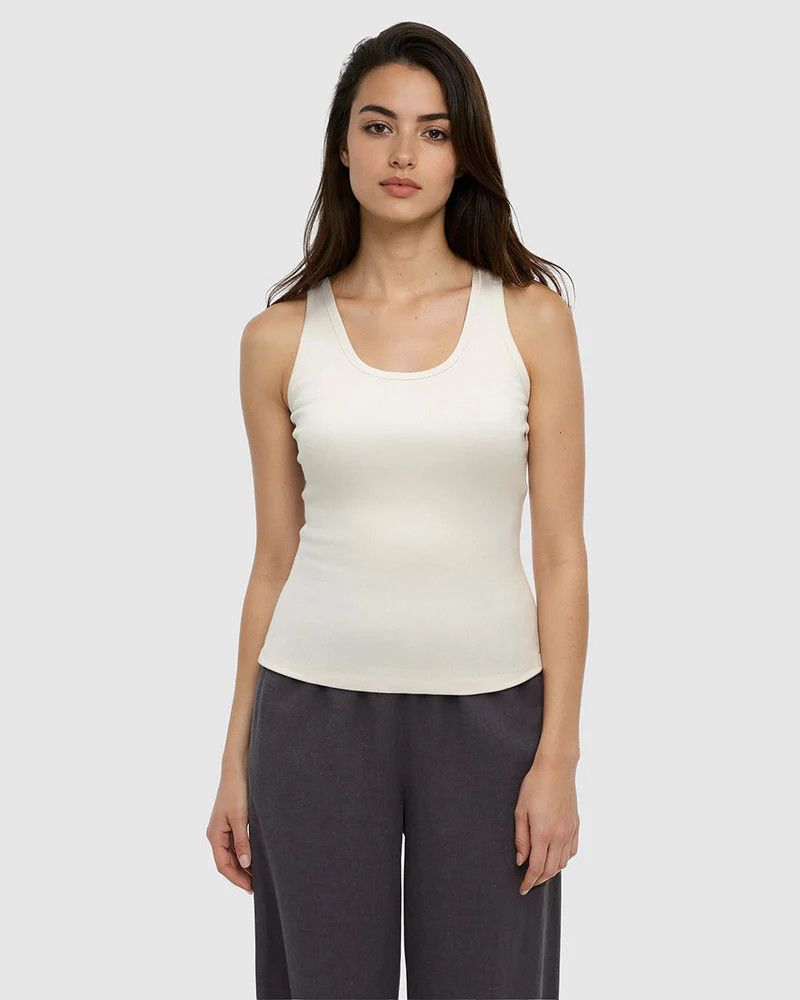 Tentree Women’s Dover Tank - Vint Wht