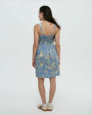Tentree Overlook Dress - Lakeside Blue