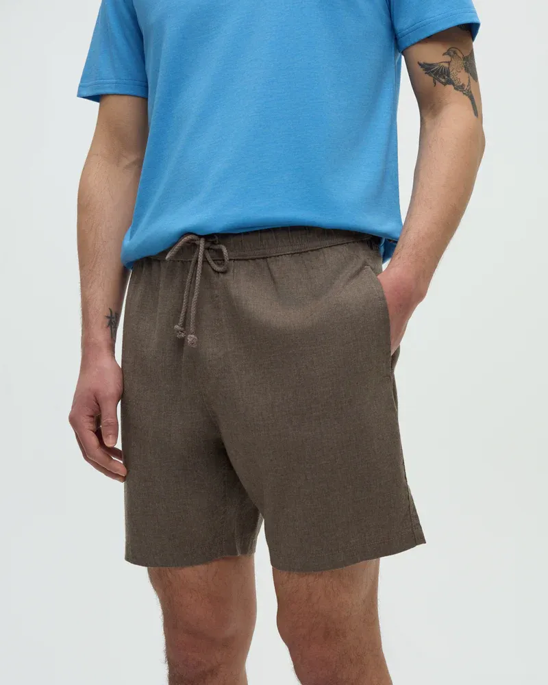 Tentree Men Hemp Joshua Short - Timber