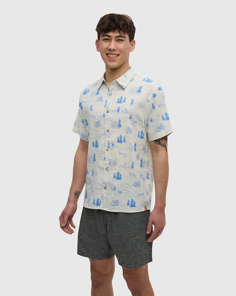 Tentree M Redwood SS - White Oak
