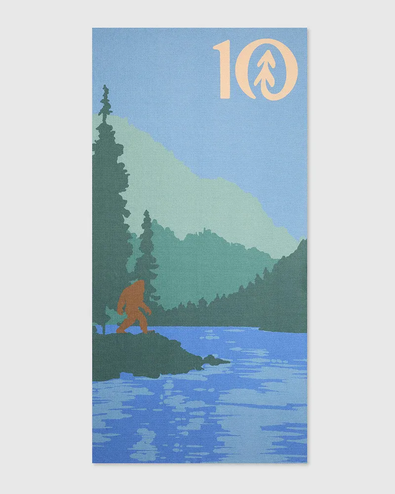 Tentree Brohm Packable Towel-Tidal Teal