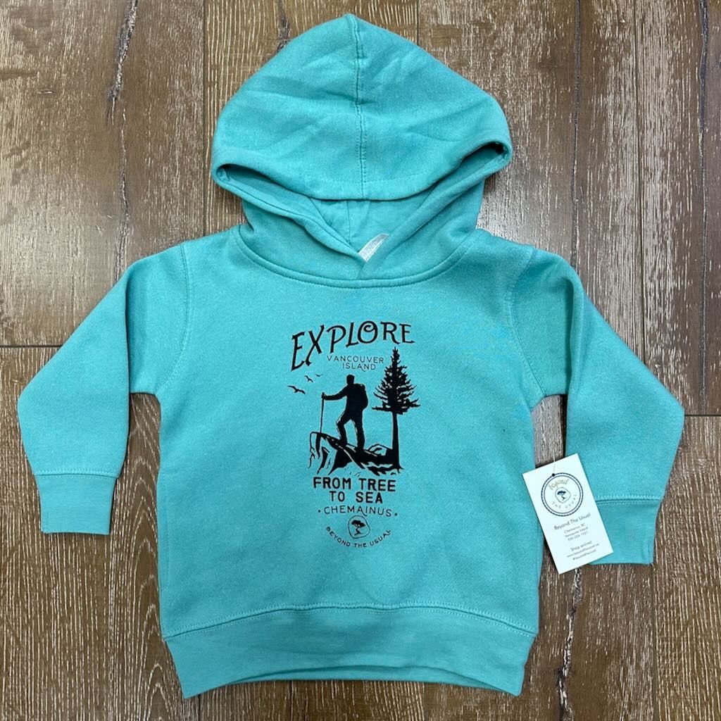 BTU Toddler Explore Hoodie - Saltwater