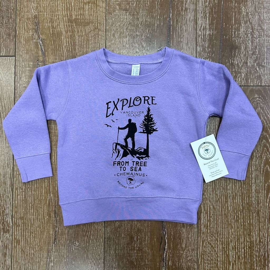 BTU Toddler Explore Crewneck Sweater