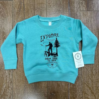 BTU Toddler Explore Crewneck Sweater