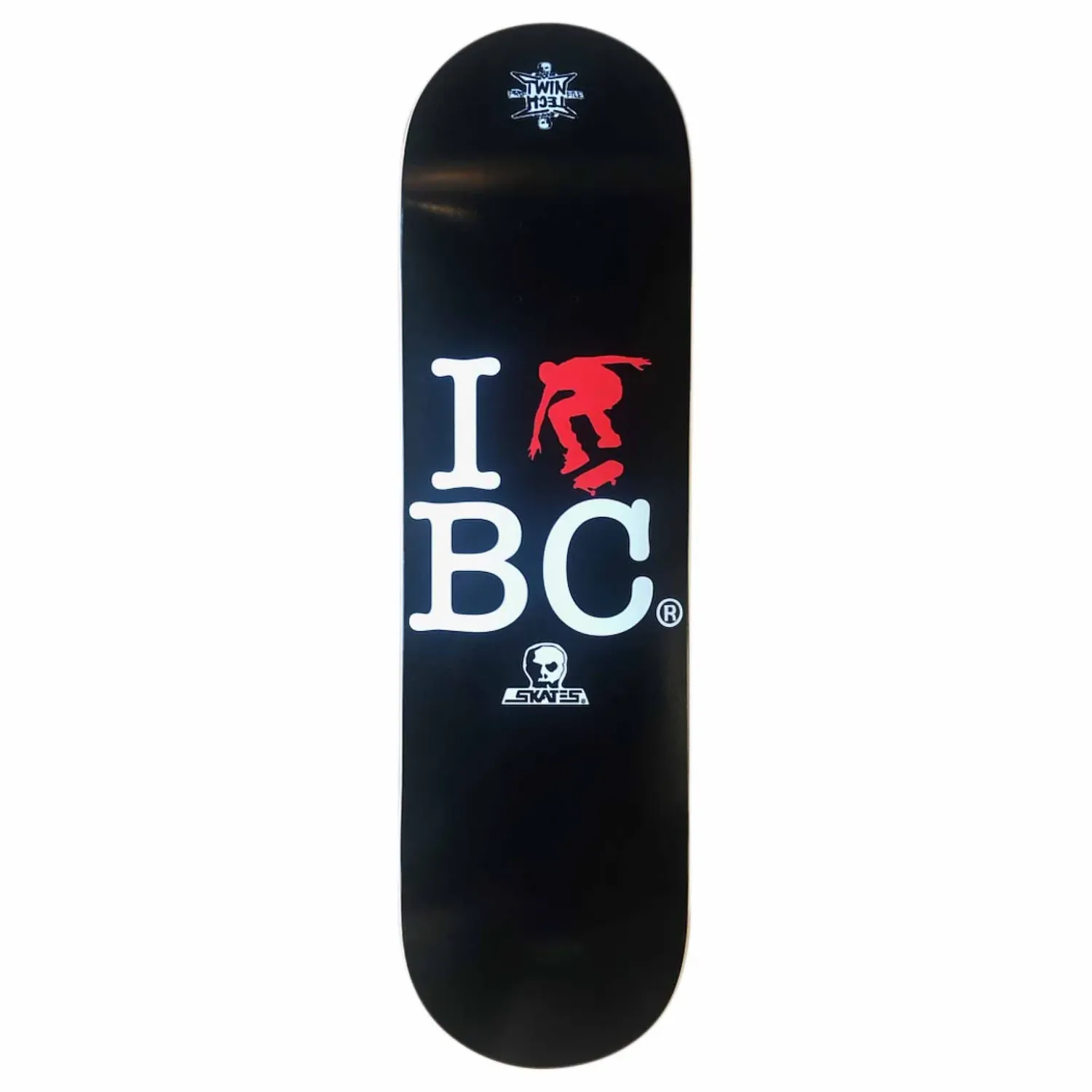 Skull Skate Deck - I Skate BC 8.5 x 32"