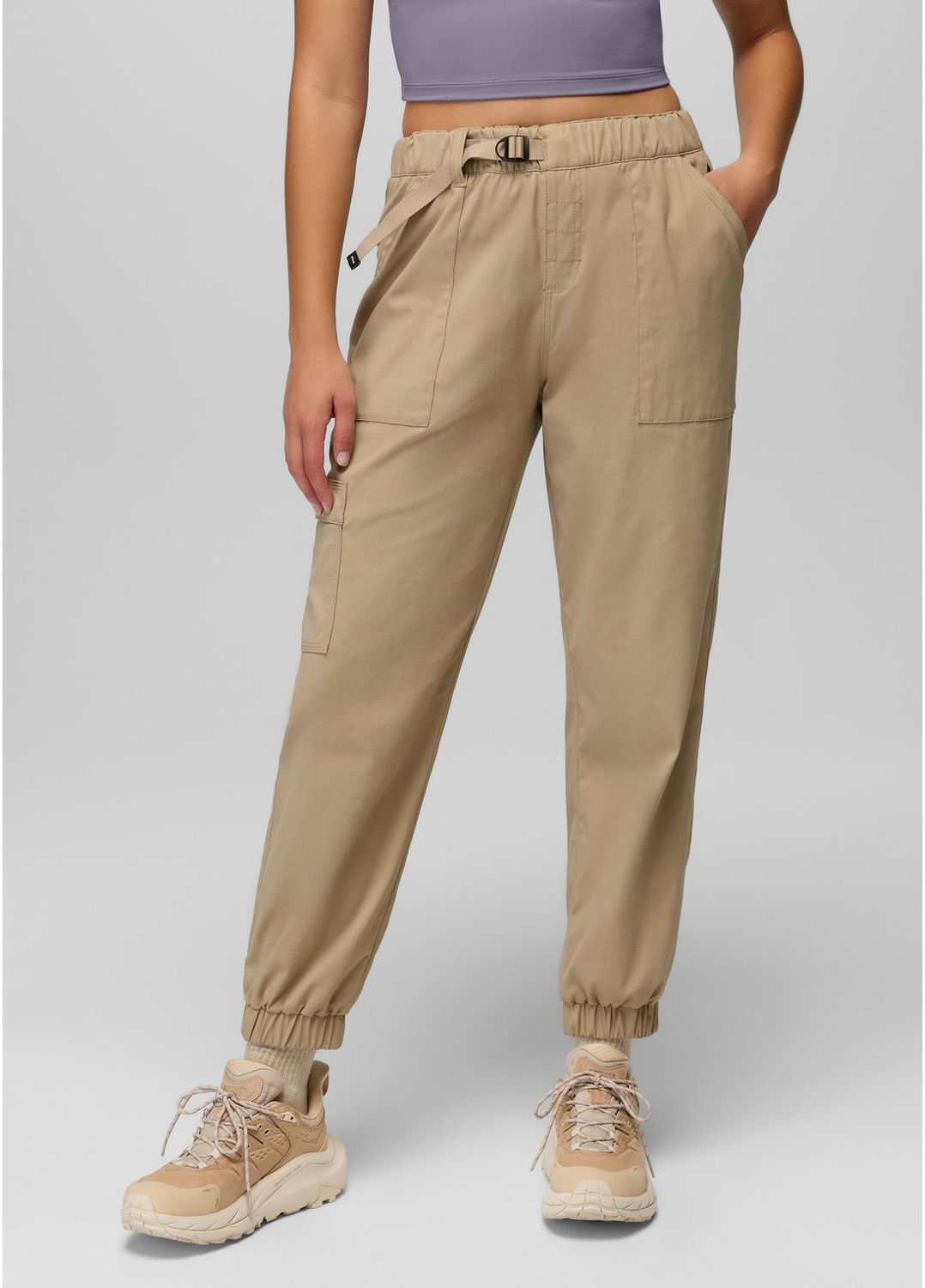 Prana Women Stretch Zion High Rise Jogger - Sandbar