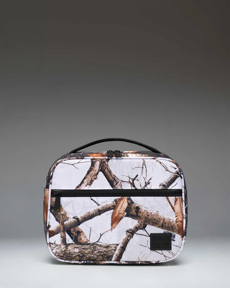 Realtree Herschel Pop Quiz Lunch Box - Edge Camo White