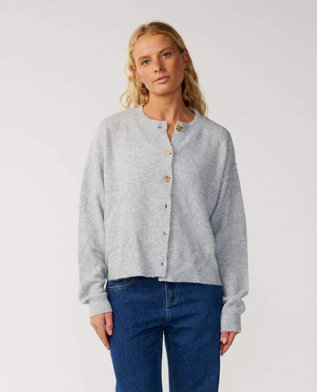 Rip Curl Women's Emily Cardi -Grey Marle