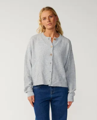 Rip Curl Women's Emily Cardi -Grey Marle