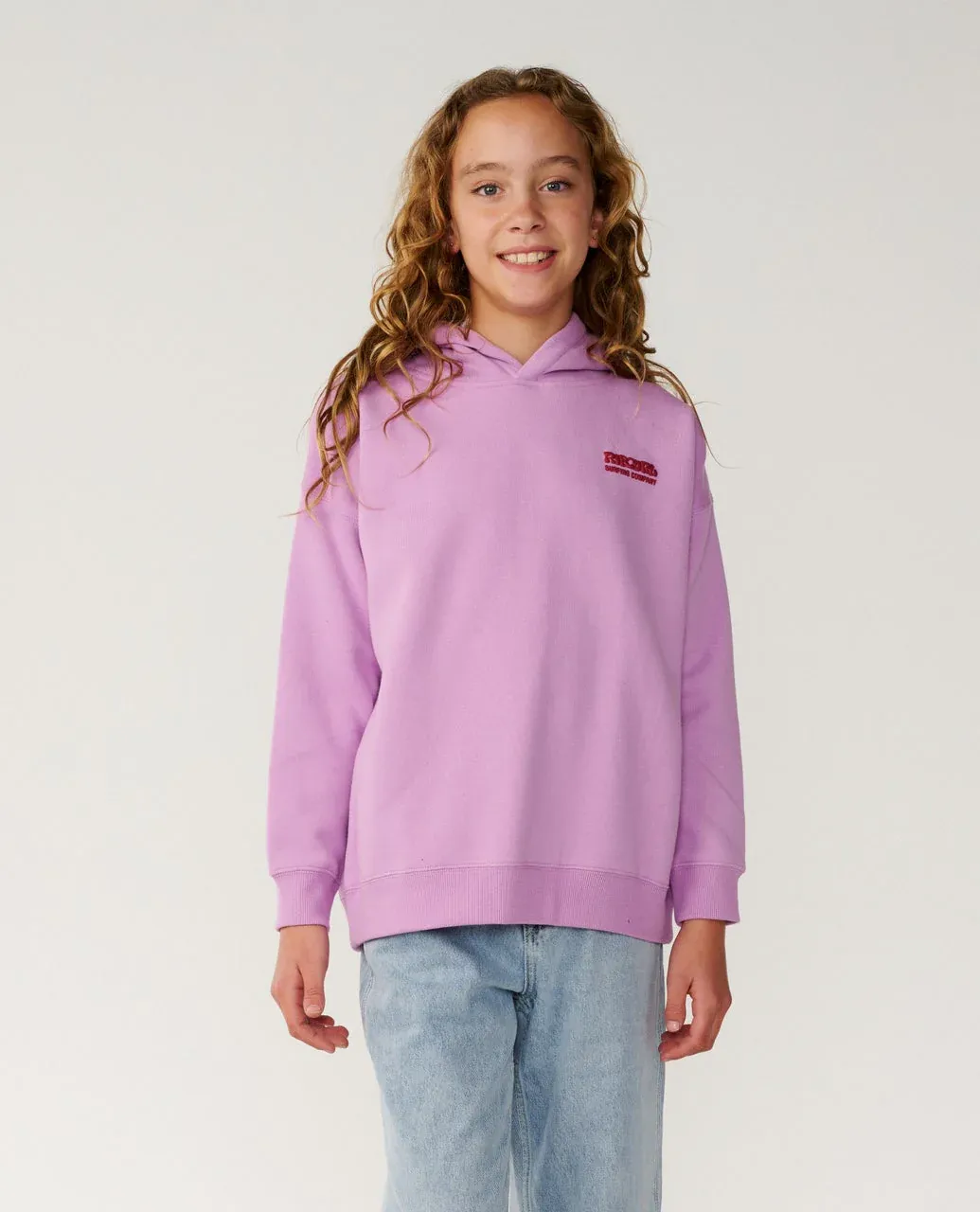 Rip Curl Girl Surf Puff Hood - Bright Lilac