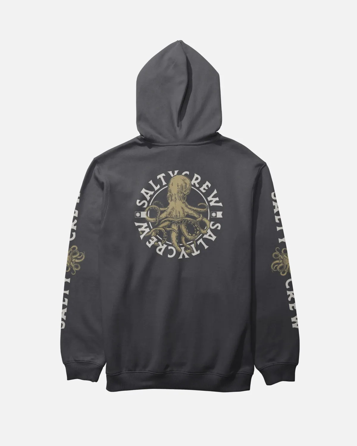 Salty Crew Mens Tentacles Hoodie Fleece - Black
