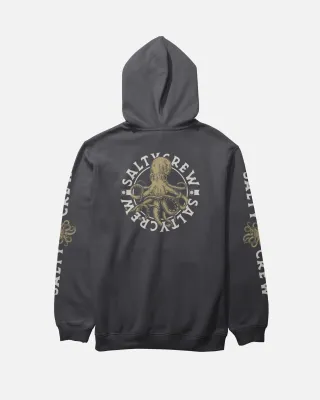 Salty Crew Mens Tentacles Hoodie Fleece - Black