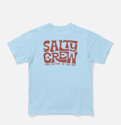 Salty Crew Toddler Freestyle Tee- Clear Sky