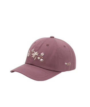 Tentree Vine Floral Peak Hat - Mauve Stone