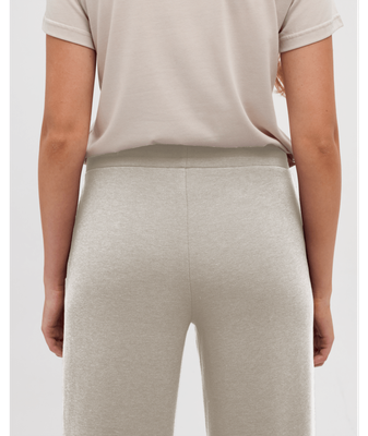 Tentree W Bamone Wide Leg Sweatpant -  Pale Oak