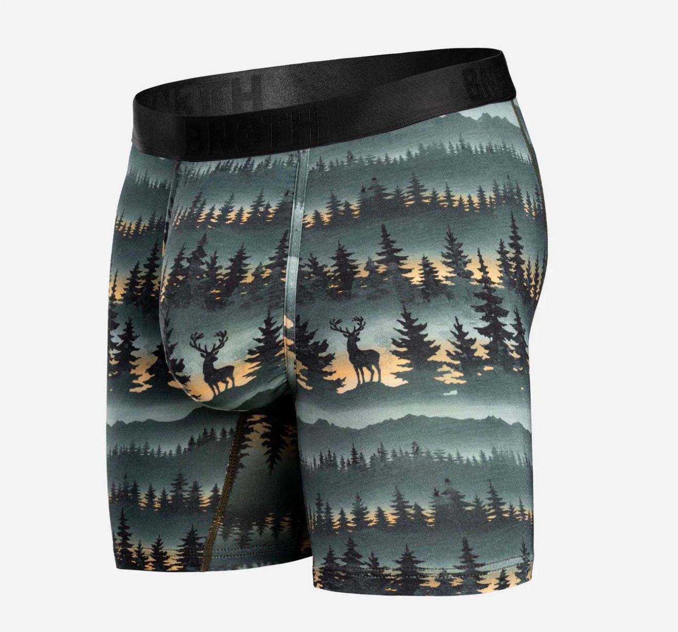 BN3TH Classic Icon Boxer Brief  - Forest Stag Spruce