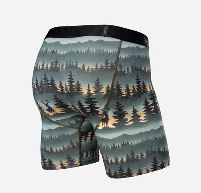 BN3TH Classic Icon Boxer Brief  - Forest Stag Spruce