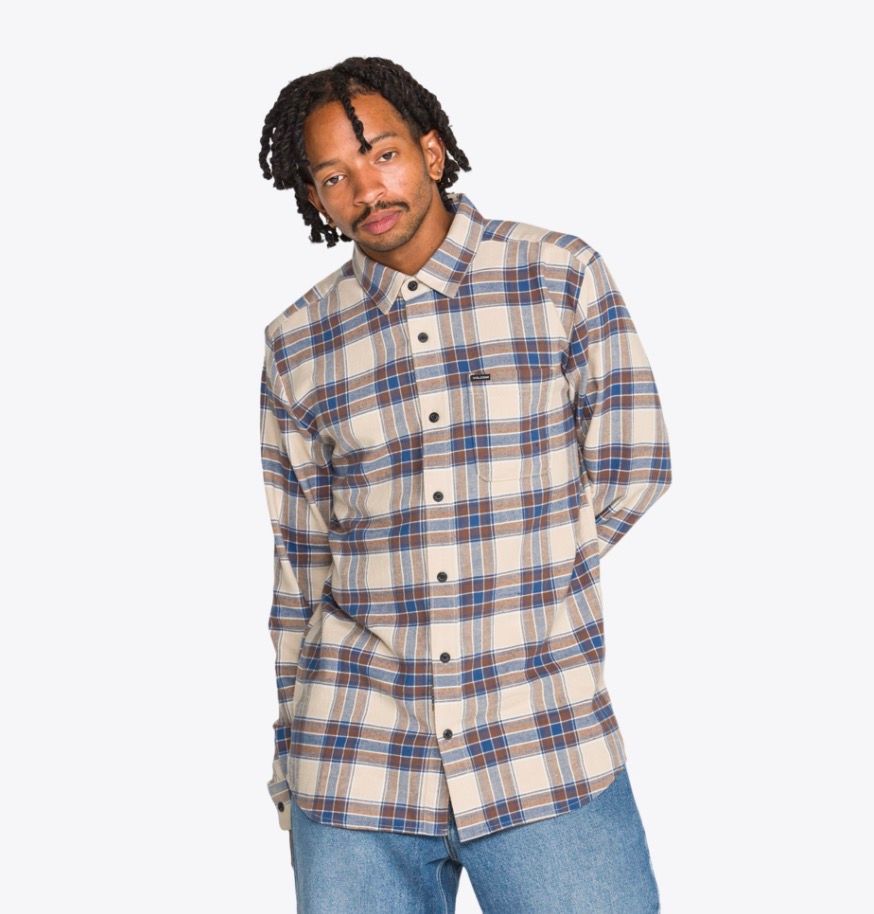Volcom Men's Caden Plaid LS