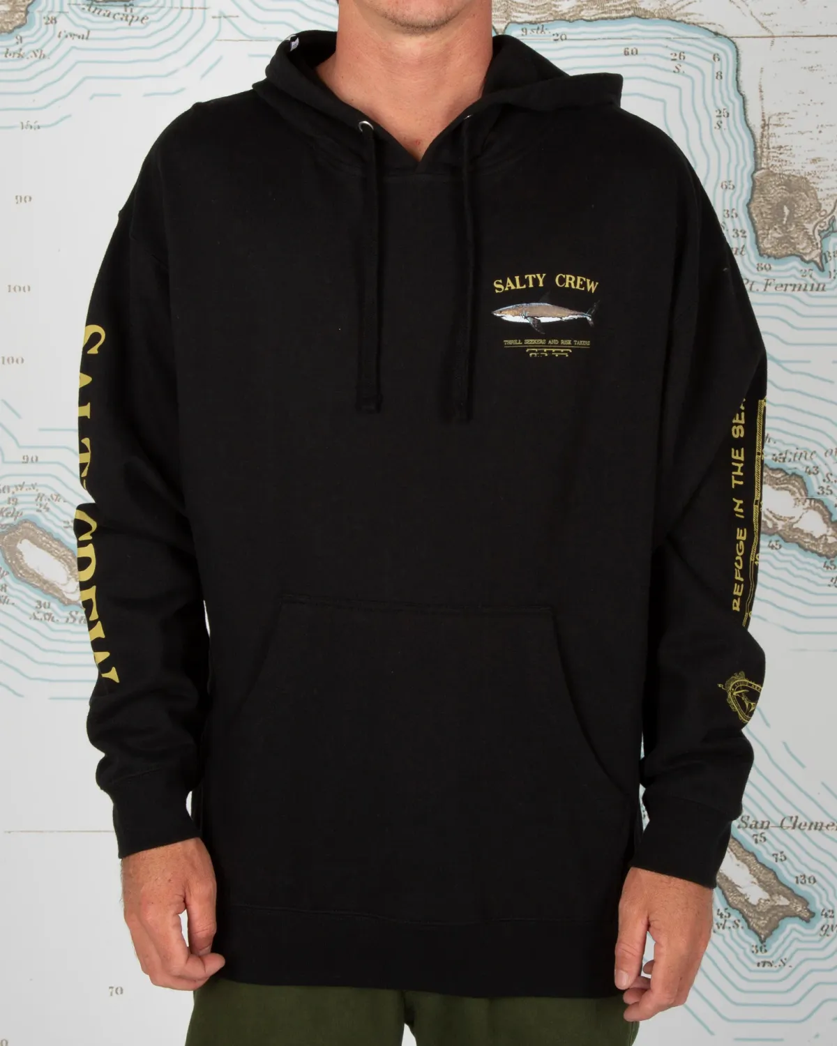 Salty Crew Mens Bruce Hoodie Fleece