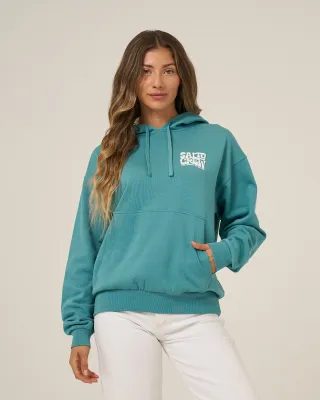 Salty Crew Women Freestyle Hoodie - Teal