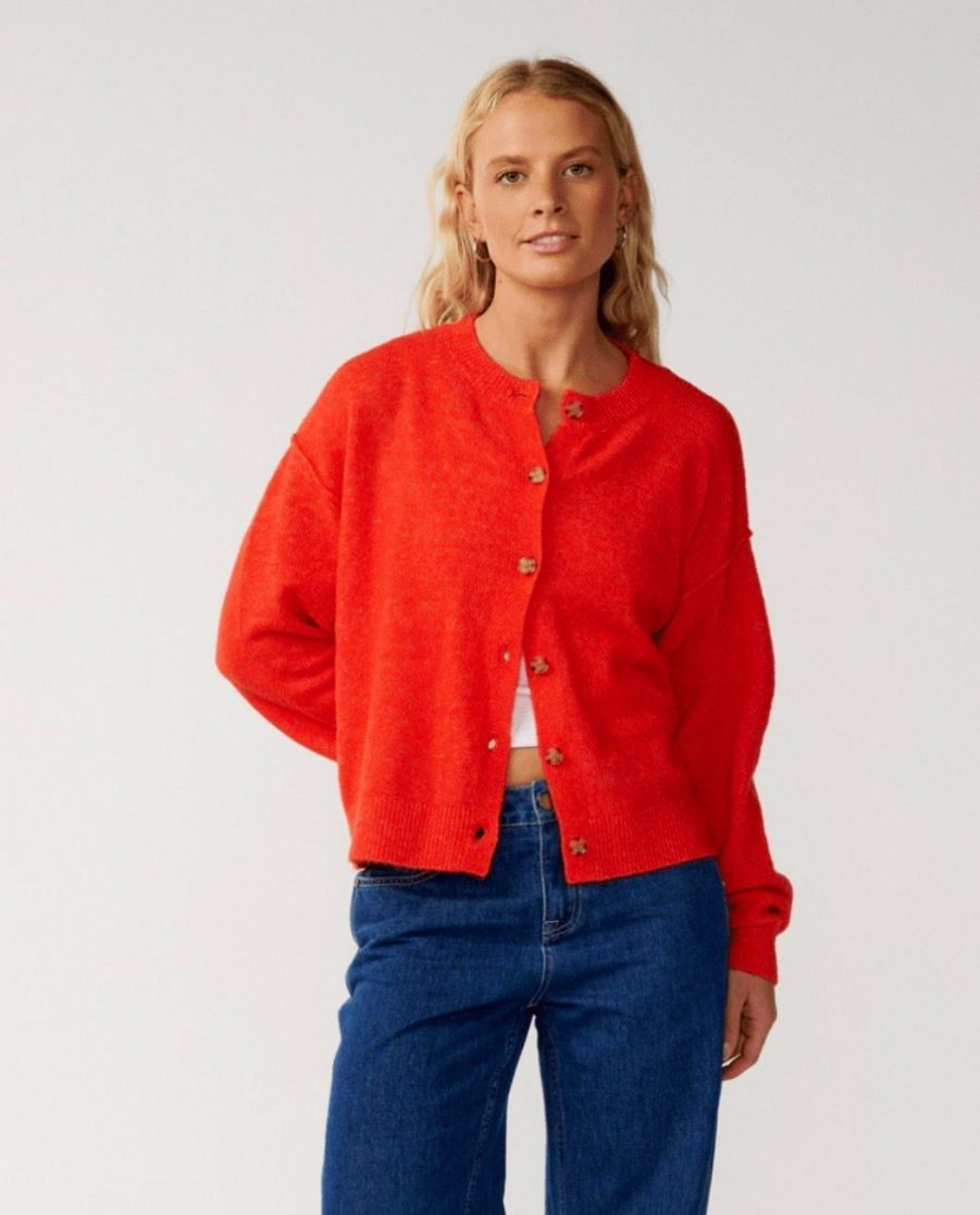 Rip Curl Women's Emily Cardi -Red