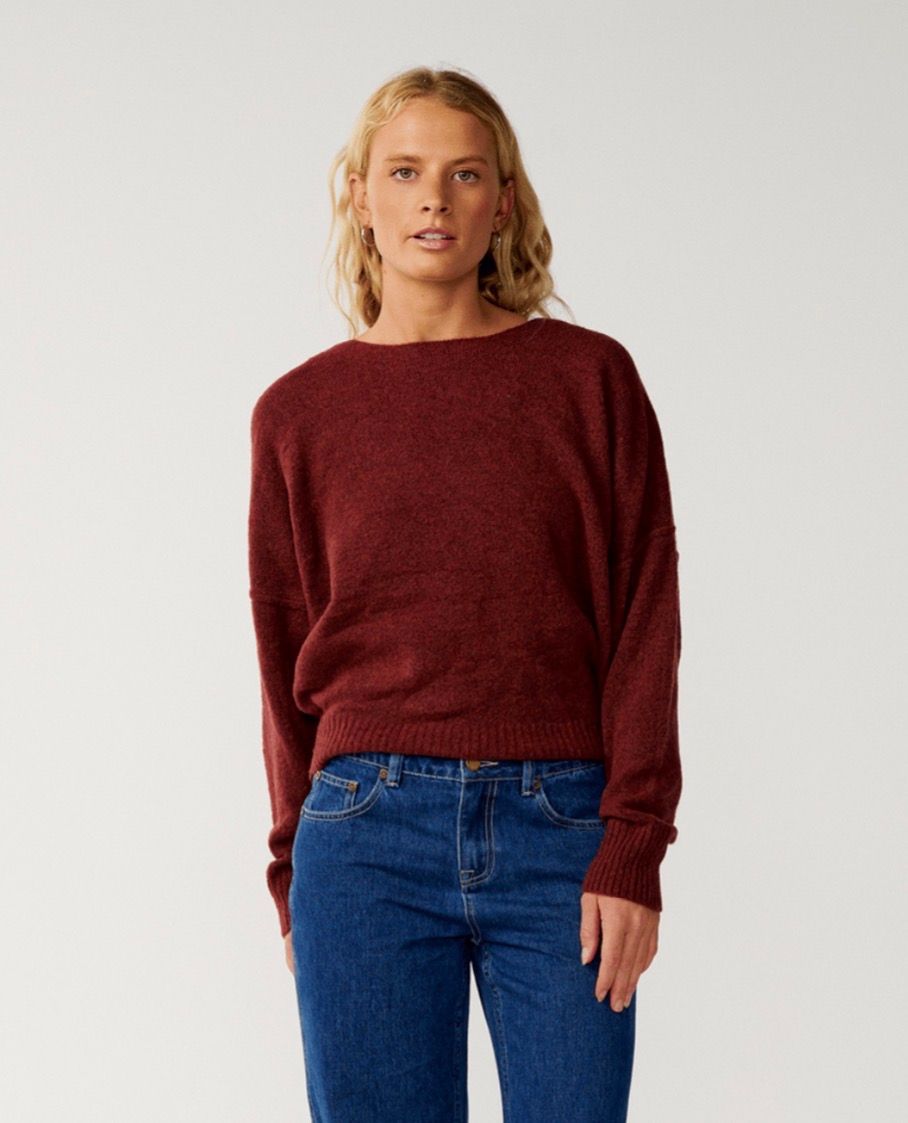 Rip Curl Women's Emily Sweater - Dark Plum