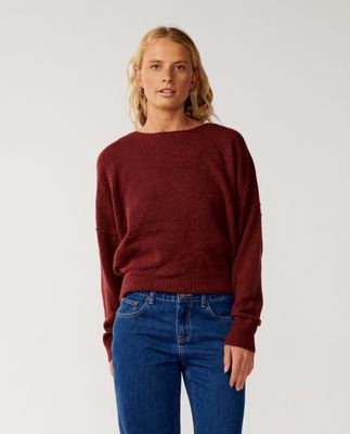 Rip Curl Women's Emily Sweater - Dark Plum