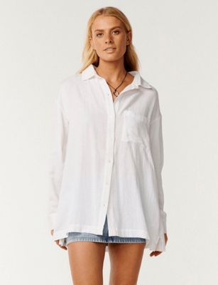 Rip Curl W Vibe Surf LS Shirt - White