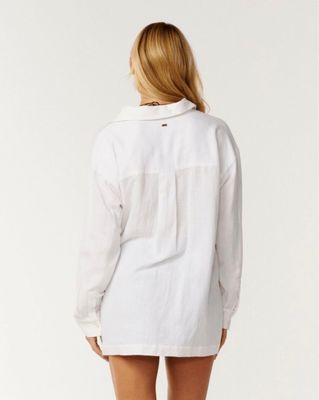 Rip Curl W Vibe Surf LS Shirt - White