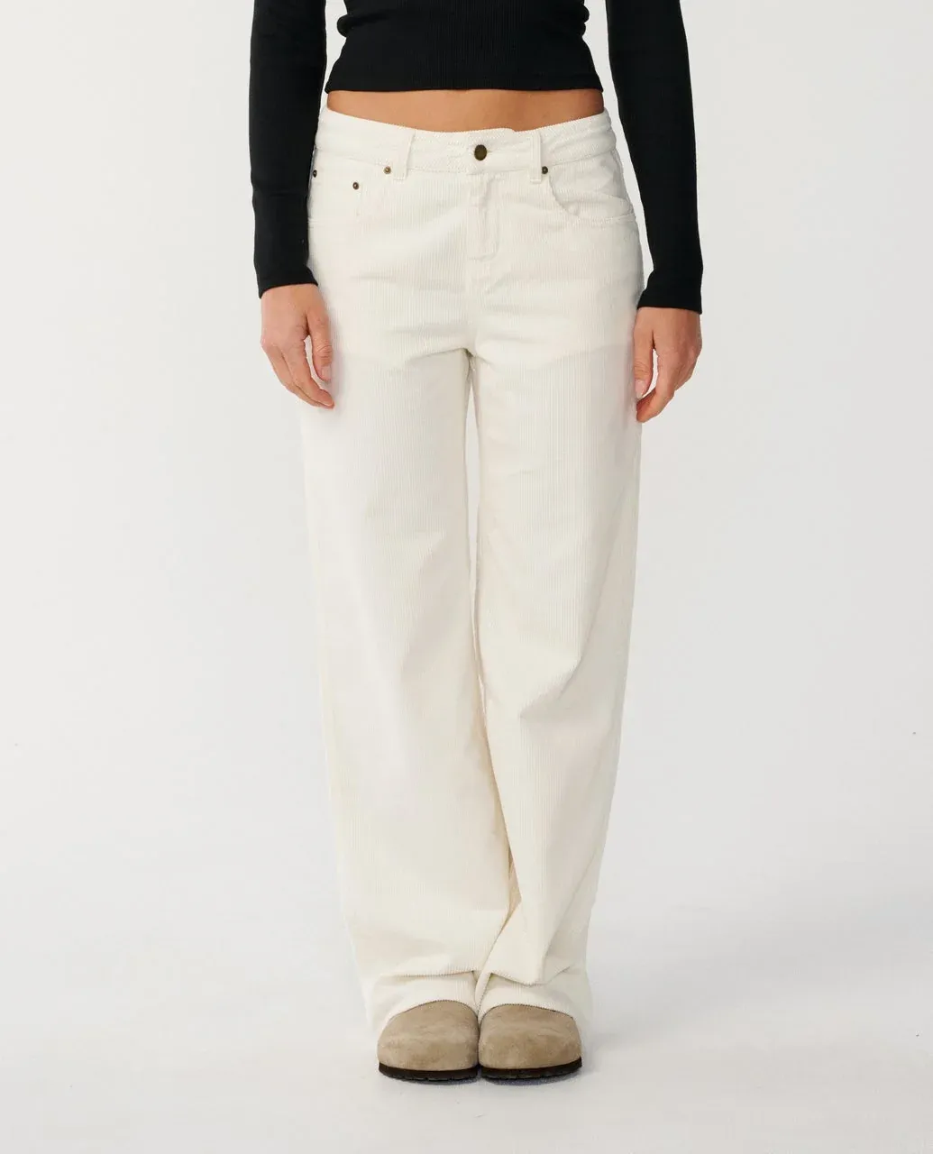 Rip Curl W Aggie Cord Pant - Bone