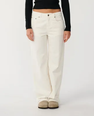 Rip Curl W Aggie Cord Pant - Bone