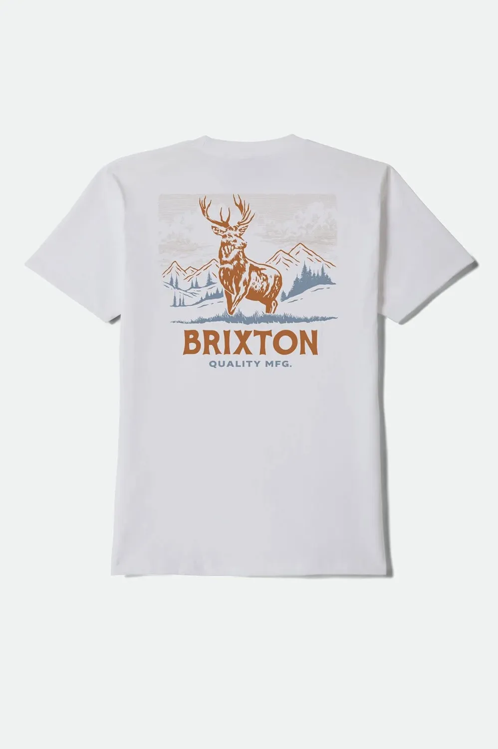 Brixton Oakmont S/S Standard Tee - White