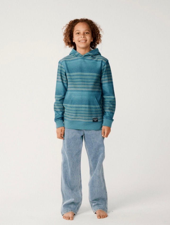 Rip Curl Boy Classic Surf Baja Hood - Dusty Jade