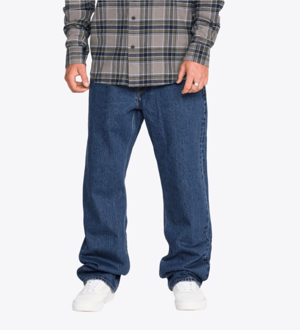 Volcom Men Pipe Dreams Denim - DTO Darkstone