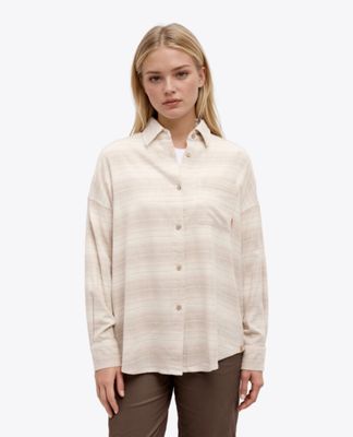 Tentree W Stretch West End Shirt - Vintage Brown