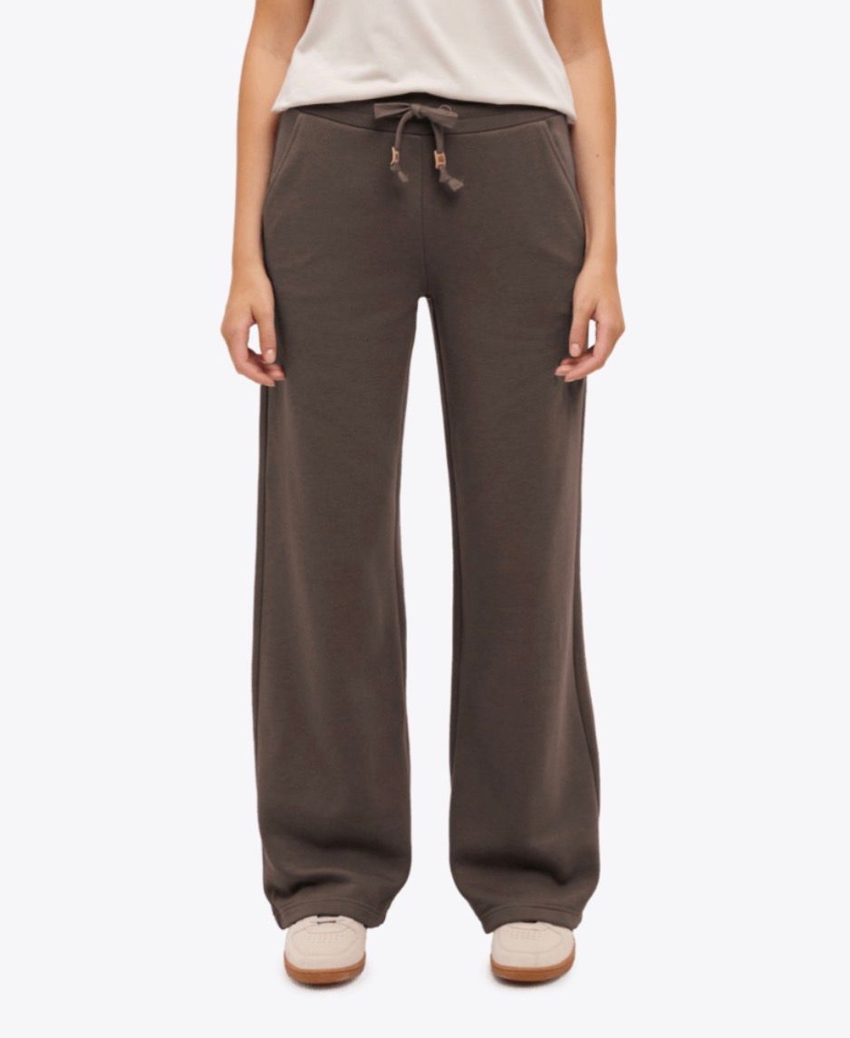 Tentree W Bamone Wide Leg Sweatpant -  Ashwood