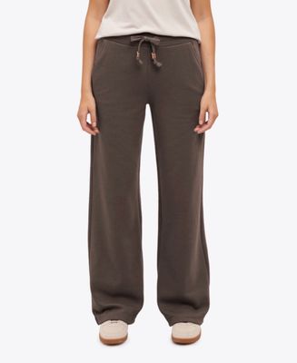 Tentree W Bamone Wide Leg Sweatpant -  Ashwood