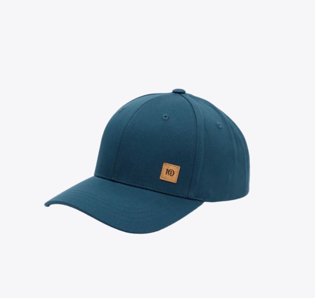 Tentree Cork Icon Elevation Hat - Pacific Teal